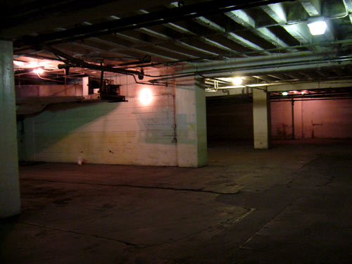 underground garage portrayal